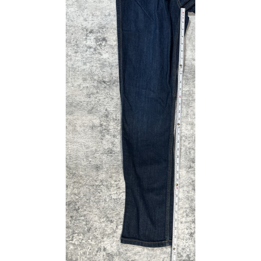 DU/ER Slim Straight Performance Jeans Mens 32x31 Blue Denim Classic WFLS4075 - Picture 13 of 15
